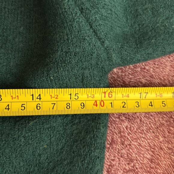 Aritzia Wilfred Free Mock Neck Sweater Emerald Green Merino Wool Small S Harper - Picture 8 of 9